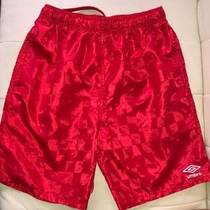 Umbro checkered shorts